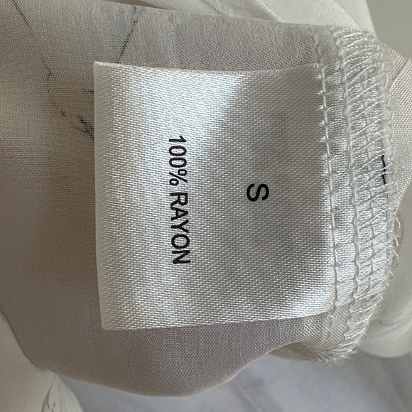 Jane+delancey White Printed Women's Blouse - Picture 8 of 9